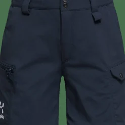 Haglöfs Juniors' Mid Fjell Shorts Tarn Blue