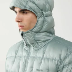 Haglöfs Men's Hede Down Hood Dew Green