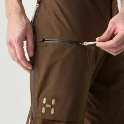 Haglöfs Men's Latnja GORE-TEX Insulated Pant Woodland Brown