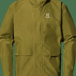 Haglöfs Men's Reed GORE-TEX Parka Olive Green