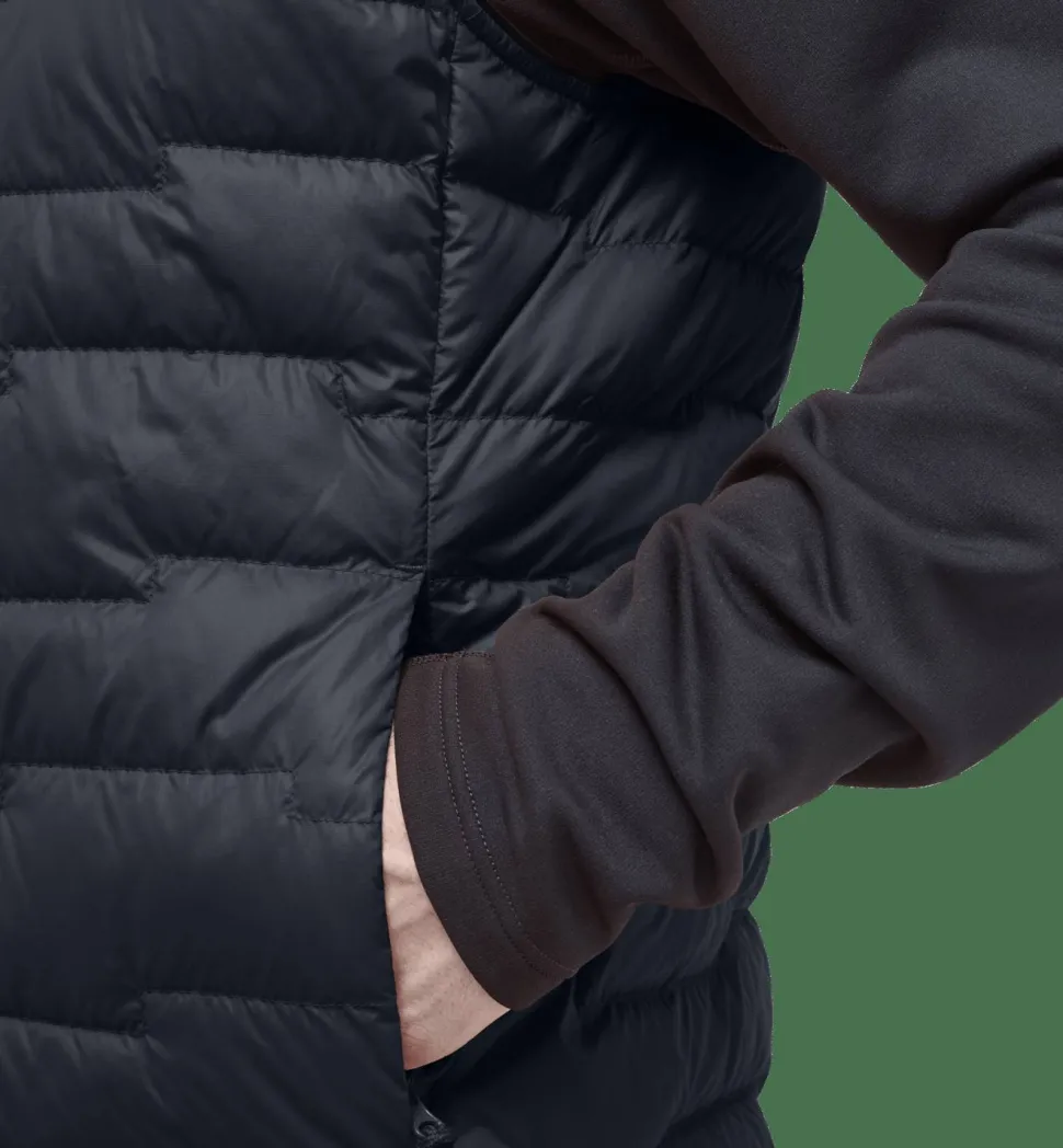Haglöfs Men's Roc Flash Down Vest True Black