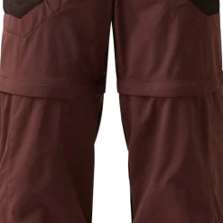 Haglöfs Men's Solis Zip Off Pant Maroon Trail