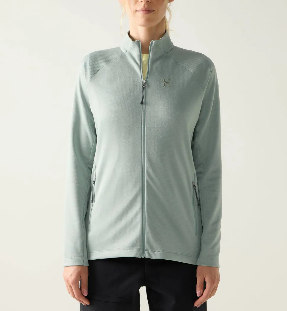 Haglöfs Women's Korp Mid Jacket Dew Green