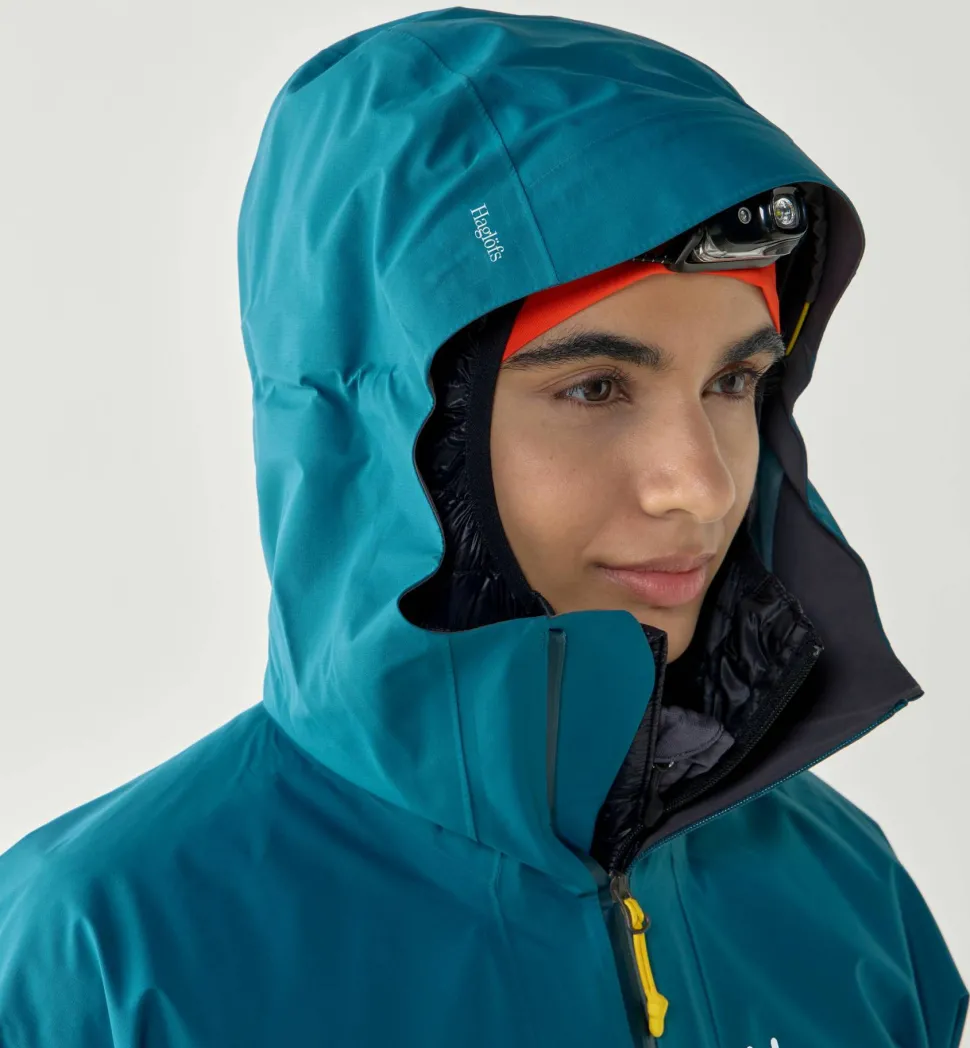 Haglöfs Women's L.I.M Airak GORE-TEX Jacket Deep Teal