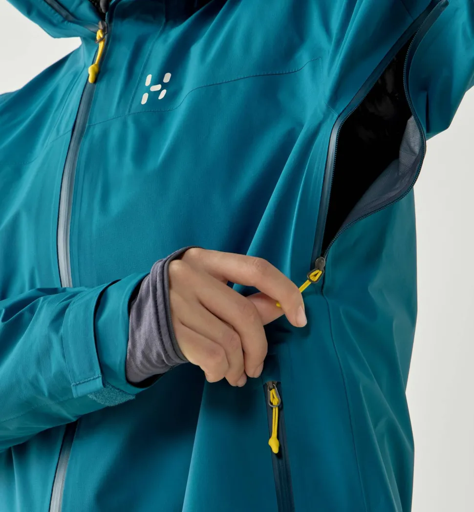 Haglöfs Women's L.I.M Airak GORE-TEX Jacket Deep Teal
