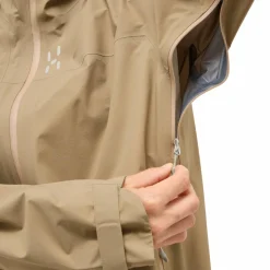 Haglöfs Women's L.I.M Airak GORE-TEX Jacket Oak Brown