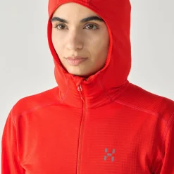 Haglöfs Women's L.I.M Mid Multi II Hood Tech Red