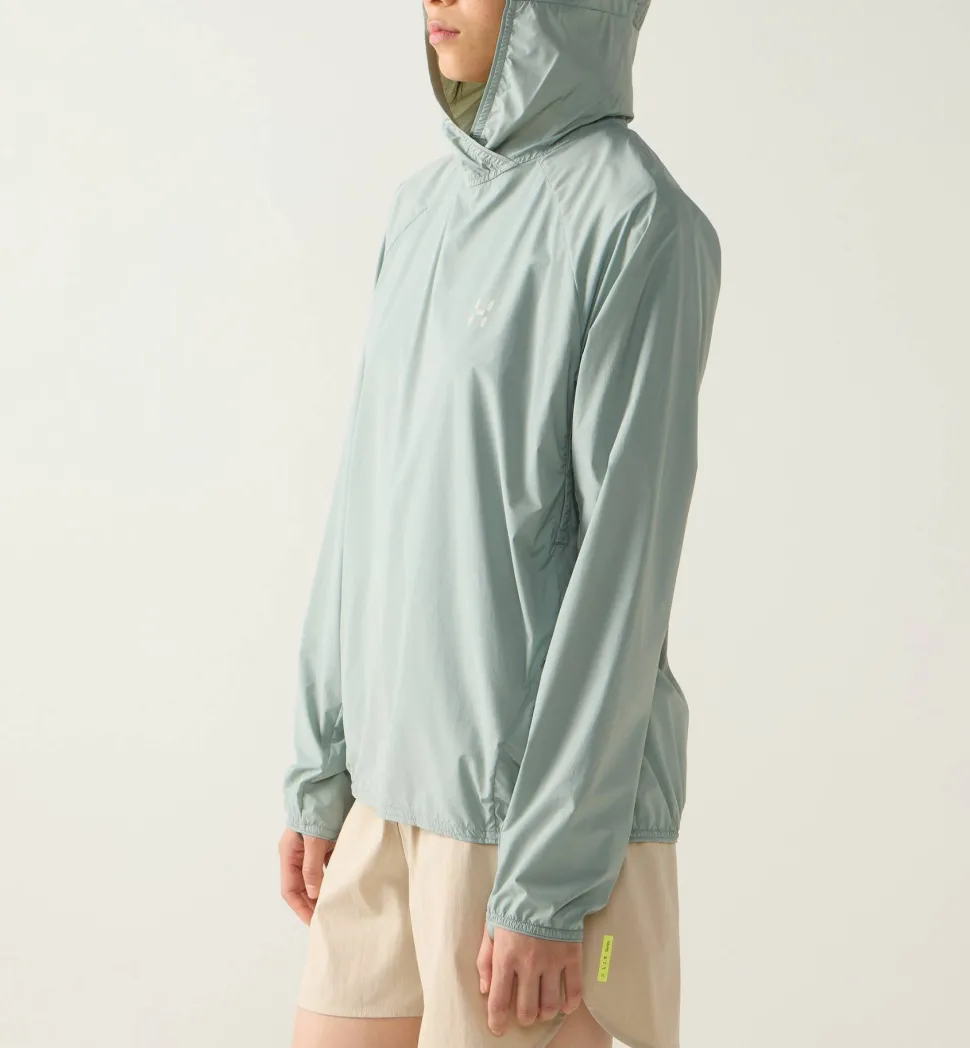 Haglöfs Women's L.I.M Sunpack Hoodie Dew Green