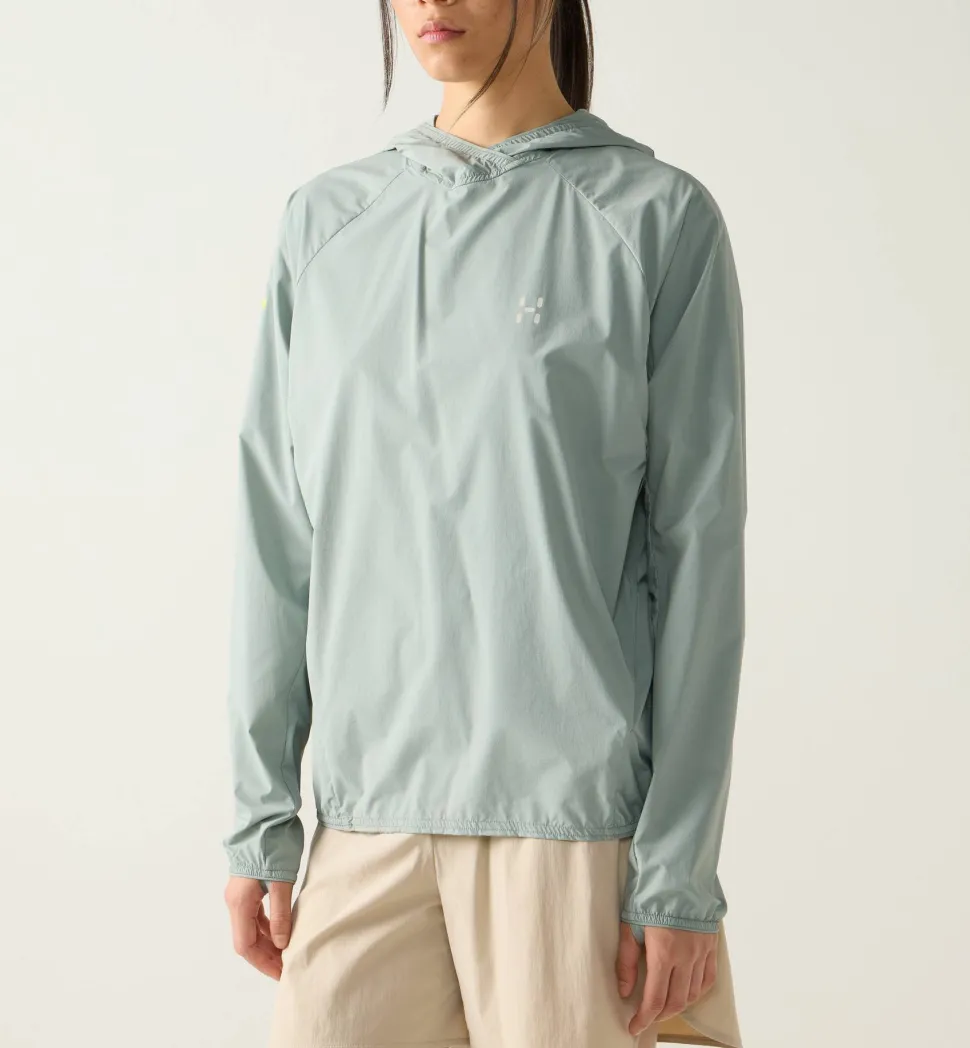 Haglöfs Women's L.I.M Sunpack Hoodie Dew Green