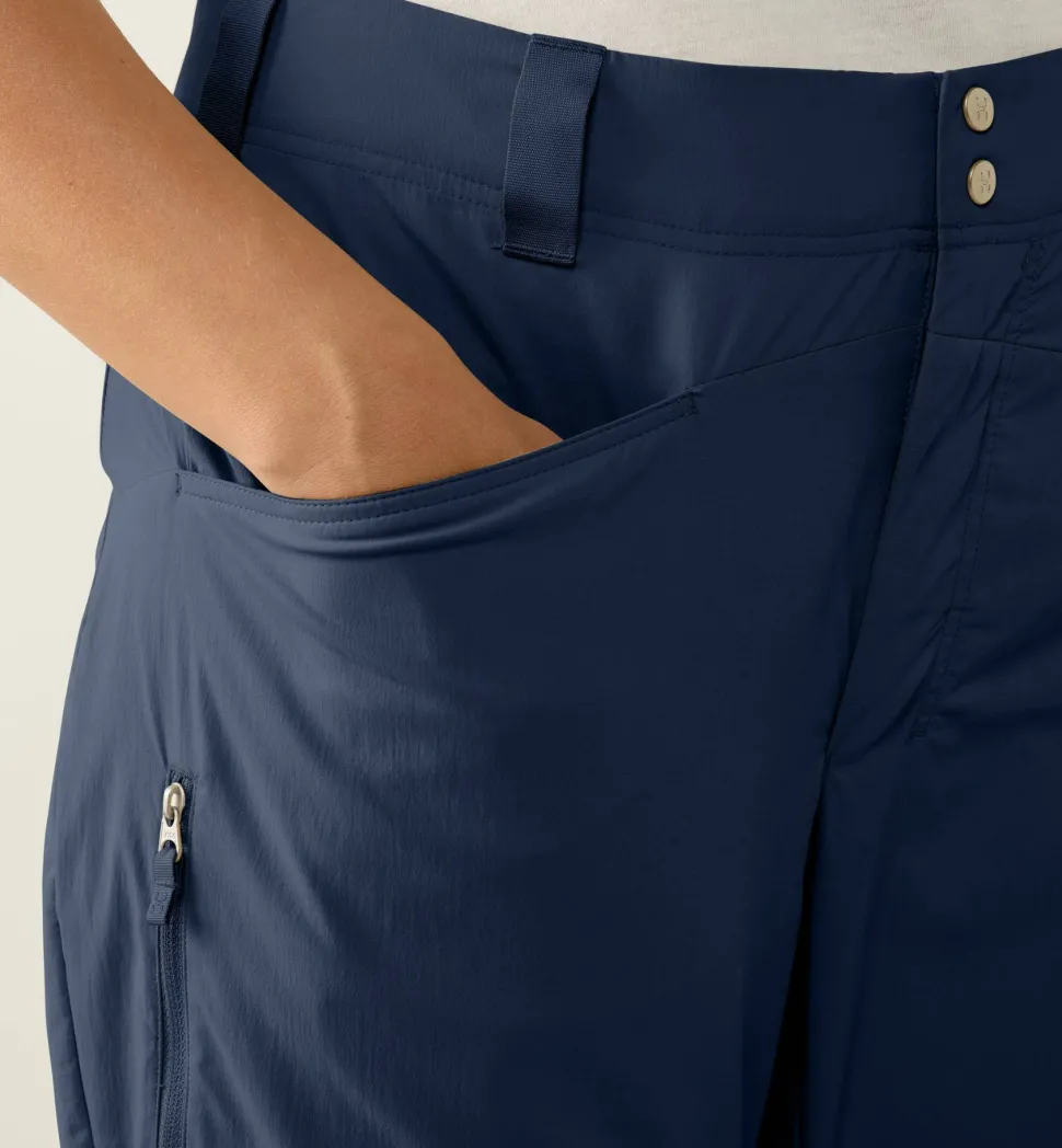 Haglöfs Women's Lite Standard Zip-Off II Pant Tarn Blue