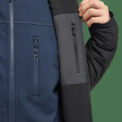 Haglöfs Women's Mimic Alert Hood Steel Blue