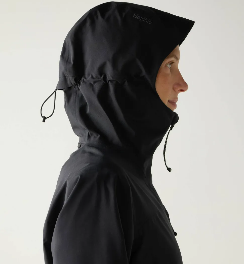 Haglöfs Women's Ozka Proof Jacket True Black