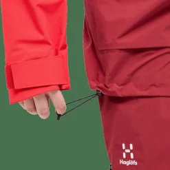 Haglöfs Women's Vassi Gore-Tex Pro Jacket Carmine Red/Bright Red