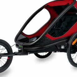 Hamax Outback (+ Bicycle Arm & Stroller Wheel) Red/Black