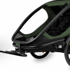 Hamax Outback (+ Bicycle Arm & Stroller Wheel) Green/Black