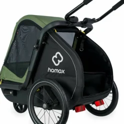 Hamax Pluto M Dog Trailer Green/Black