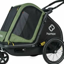 Hamax Pluto M Dog Trailer Green/Black