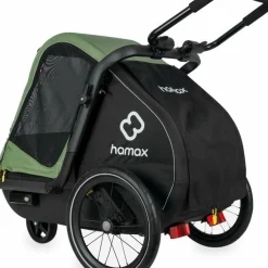 Hamax Pluto M Dog Trailer Green/Black