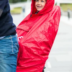 Hamax Rain Poncho Red