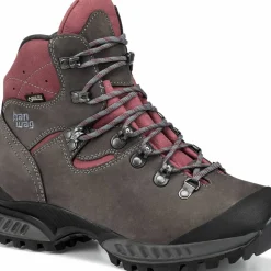 Hanwag Women's Tatra II Wide Lady Gore-Tex Asphalt/Dark Garnet