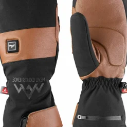 Heat Experience Heated Outdoor Mittens Black