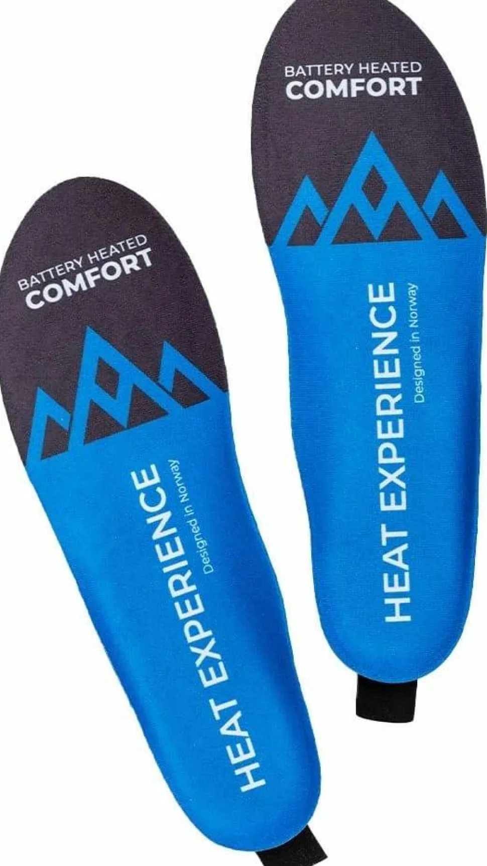 Heat Experience Wireless Charging App Insoles Blue