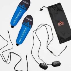 Heat Experience Wireless Charging App Insoles Blue