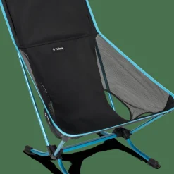 Helinox Beach Chair (Re) Black/cyan Blue