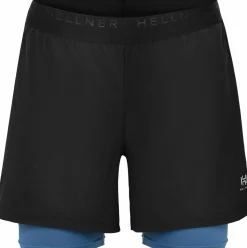 Hellner Kelva 2-in-1 Shorts Men's Black Beauty/Ensign Blue