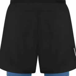 Hellner Kelva 2-in-1 Shorts Men's Black Beauty/Ensign Blue