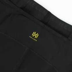 Hellner Men's Compression Full Length Tights Black Beauty