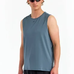 Hellner Men's Core Running Sleeveless Top Stormy Weather