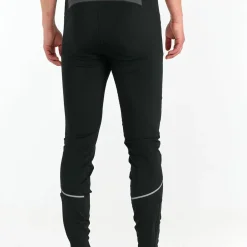 Hellner Men's Nautanen Winter Windblock Tights Phantom/Black Beauty