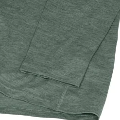Hellner Men's Nunis Halfzip Long Sleeve Tee Laurel Wreath Melange