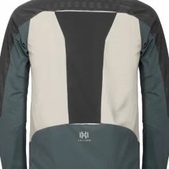 Hellner Men's Sårjås XC Ski Jacket Stormy Weather/Asphalt/Off White