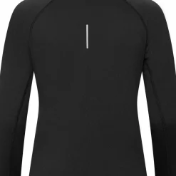 Hellner Women's Core Running Halfzip LS Tee Black Beauty