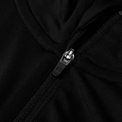 Hellner Women's Core Running Halfzip LS Tee Black Beauty