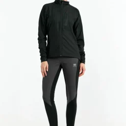 Hellner Women's Nautanen Winter Windblock Tights Phantom/Black Beauty