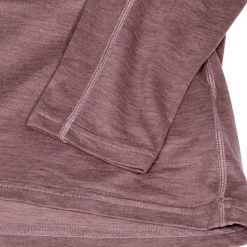Hellner Women's Nunis Halfzip Long Sleeve Tee Rose Taupe
