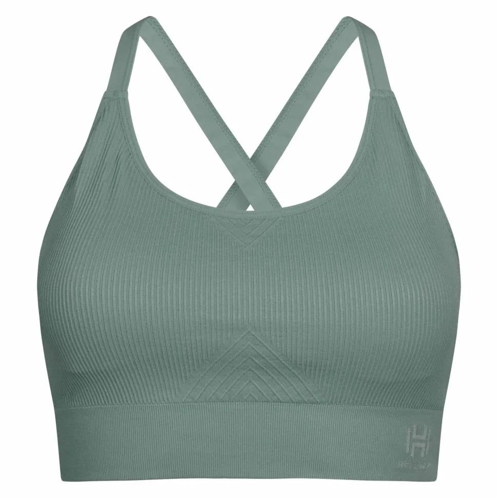 Hellner Women's Seamless Tech Sport Bra Laurel Wreath