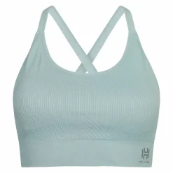 Hellner Women's Seamless Tech Sport Bra Blue Haze