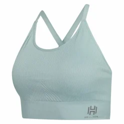Hellner Women's Seamless Tech Sport Bra Blue Haze