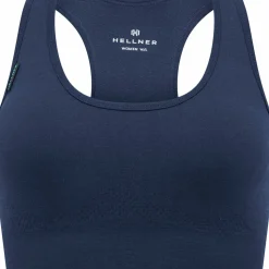 Hellner Women's Wool Tech Seamless Bra Dress Blues