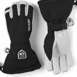 Hestra Army Leather Heli Ski 5-finger Black