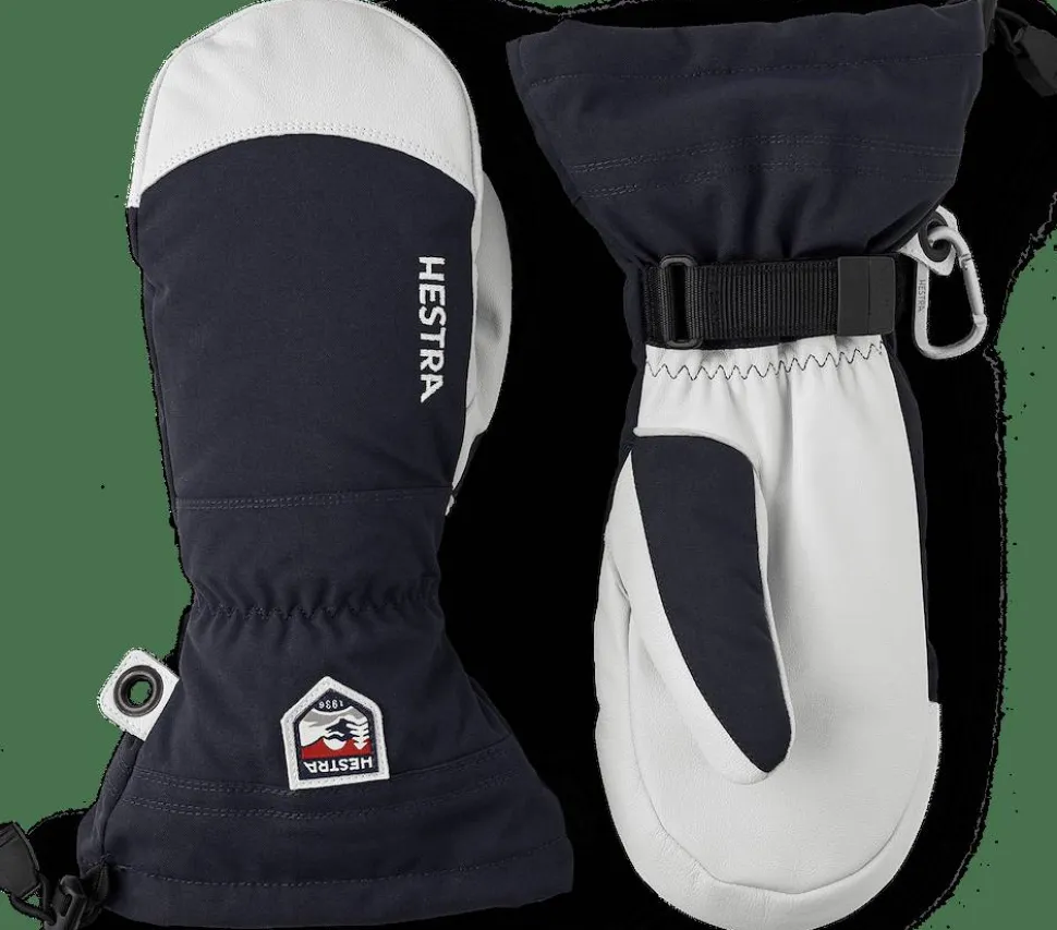 Hestra Army Leather Heli Ski Mitt Black