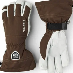 Hestra Army Leather Heli Ski 5-finger Espresso