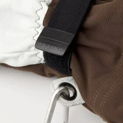 Hestra Army Leather Heli Ski 5-finger Espresso