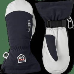 Hestra Army Leather Heli Ski Mitt Marine