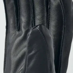 Hestra Army Leather Wool Terry 5-Finger Grey