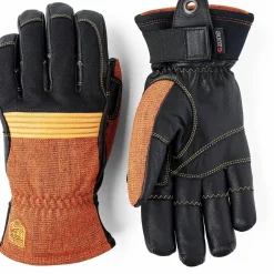 Hestra Couloir 5 Finger Brick Red/Black
